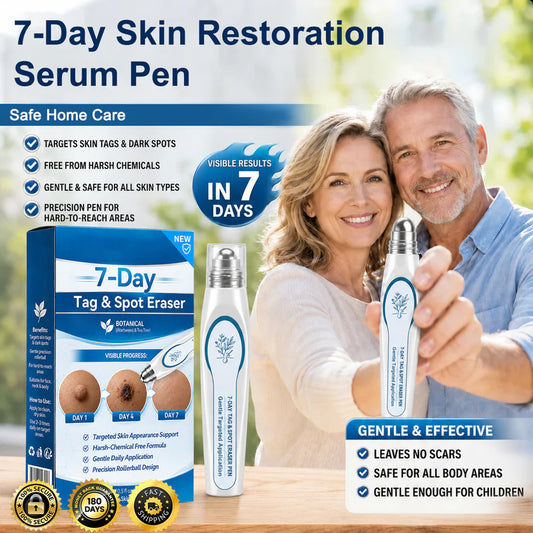 7-Day Skin Tag & Spot Eraser, Painless Scar-Free Imperfection Removal Rollerball Pen