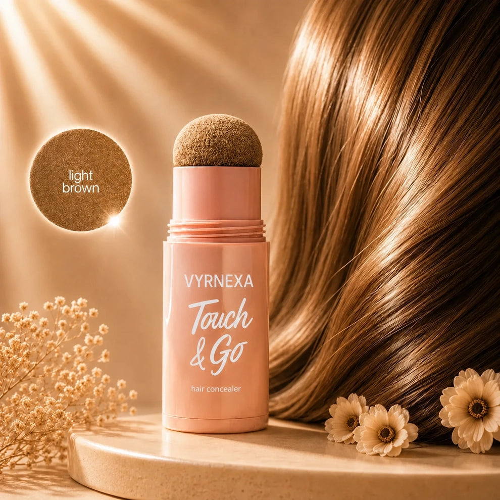 Touch & Go Hair Concealer – Instant Root Touch-Up & Fuller-Looking Hair